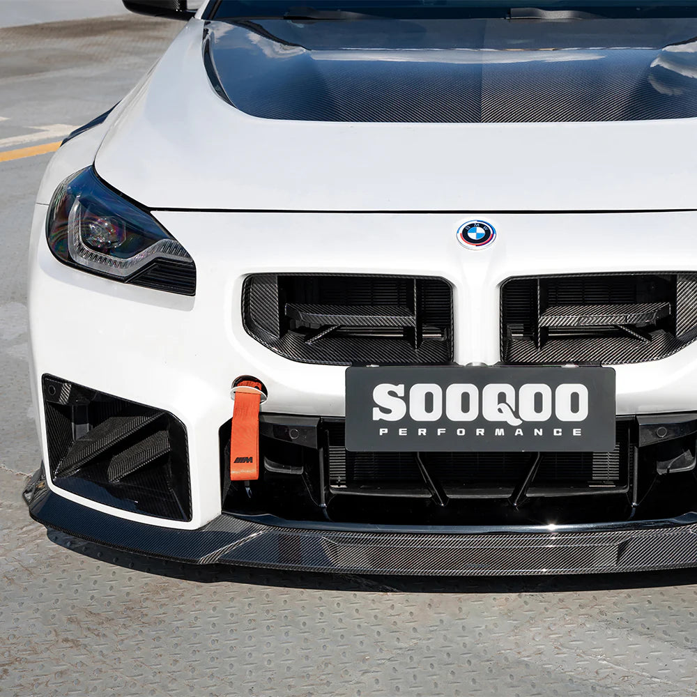 SOOQOO BMW M2 G87 PREPREG CARBON FIBRE FRONT LIP
