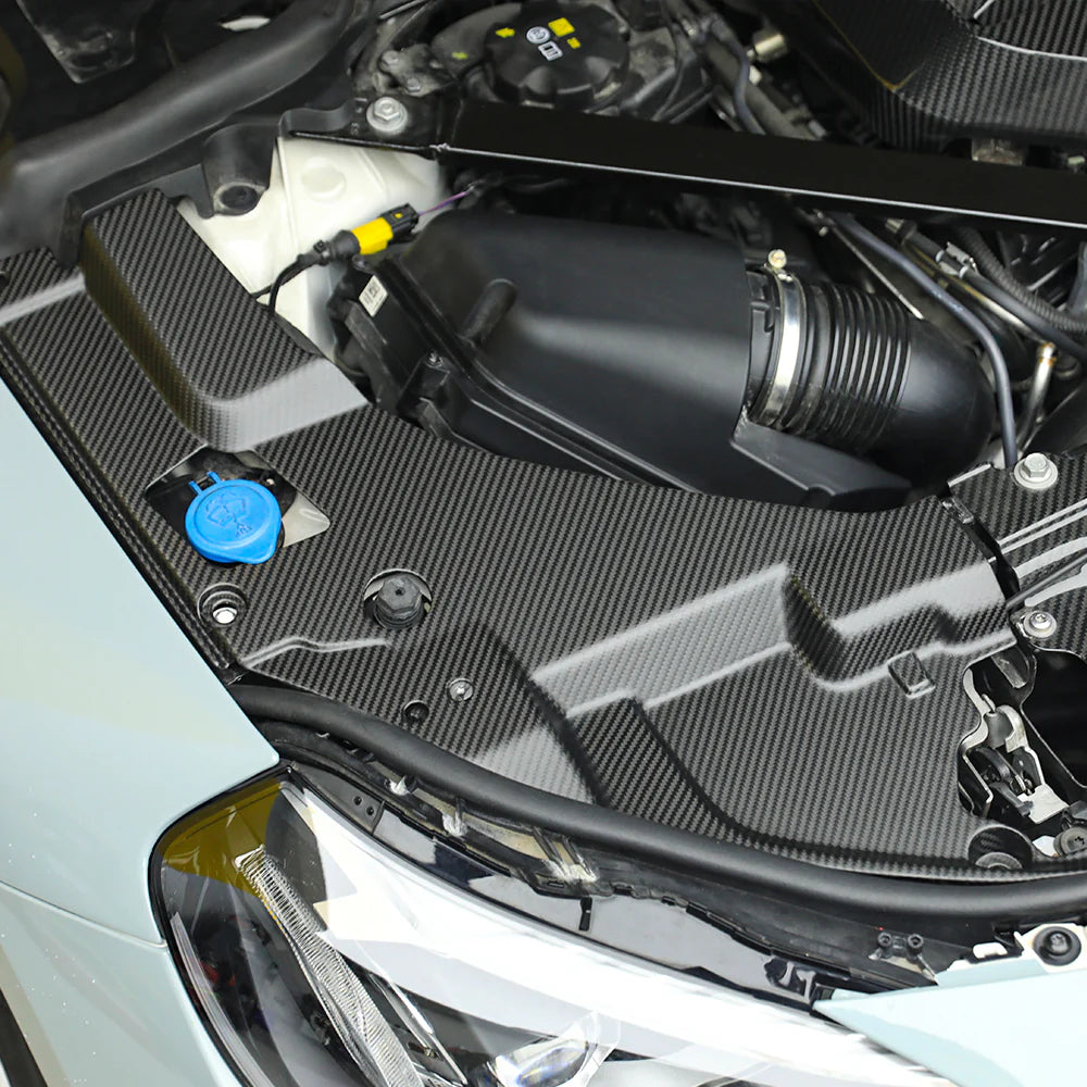 SOOQOO M2 G87 PREPREG CARBON FIBRE ENGINE ROOM SIDE COVER TRIMS