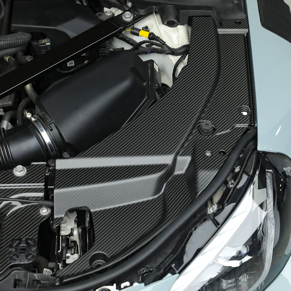 SOOQOO M2 G87 PREPREG CARBON FIBRE ENGINE ROOM SIDE COVER TRIMS