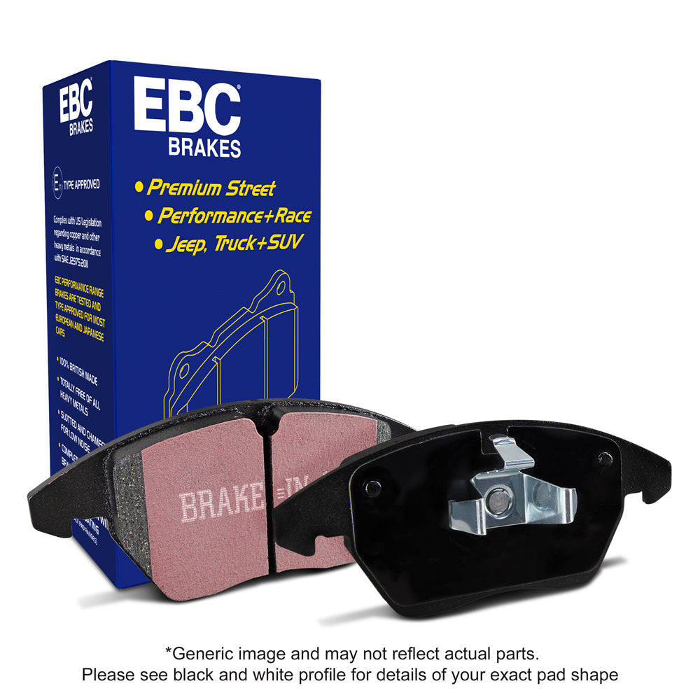 EBC Brakes Ultimax OE Replacement Brake Pad Set (DPX2415)