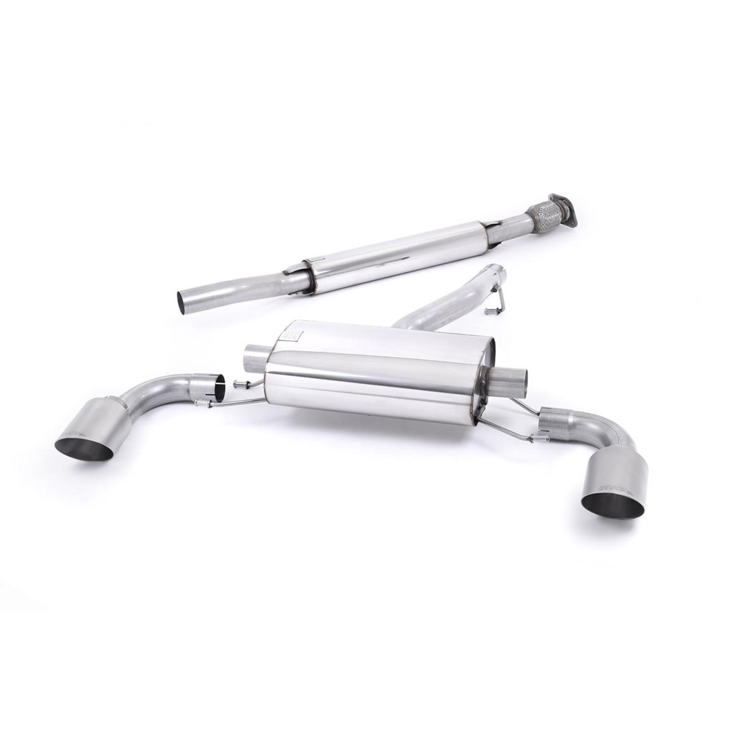 MILLTEK SPORT SECONDARY CAT-BACK EXHAUST SYSTEM - TOYOTA GR86