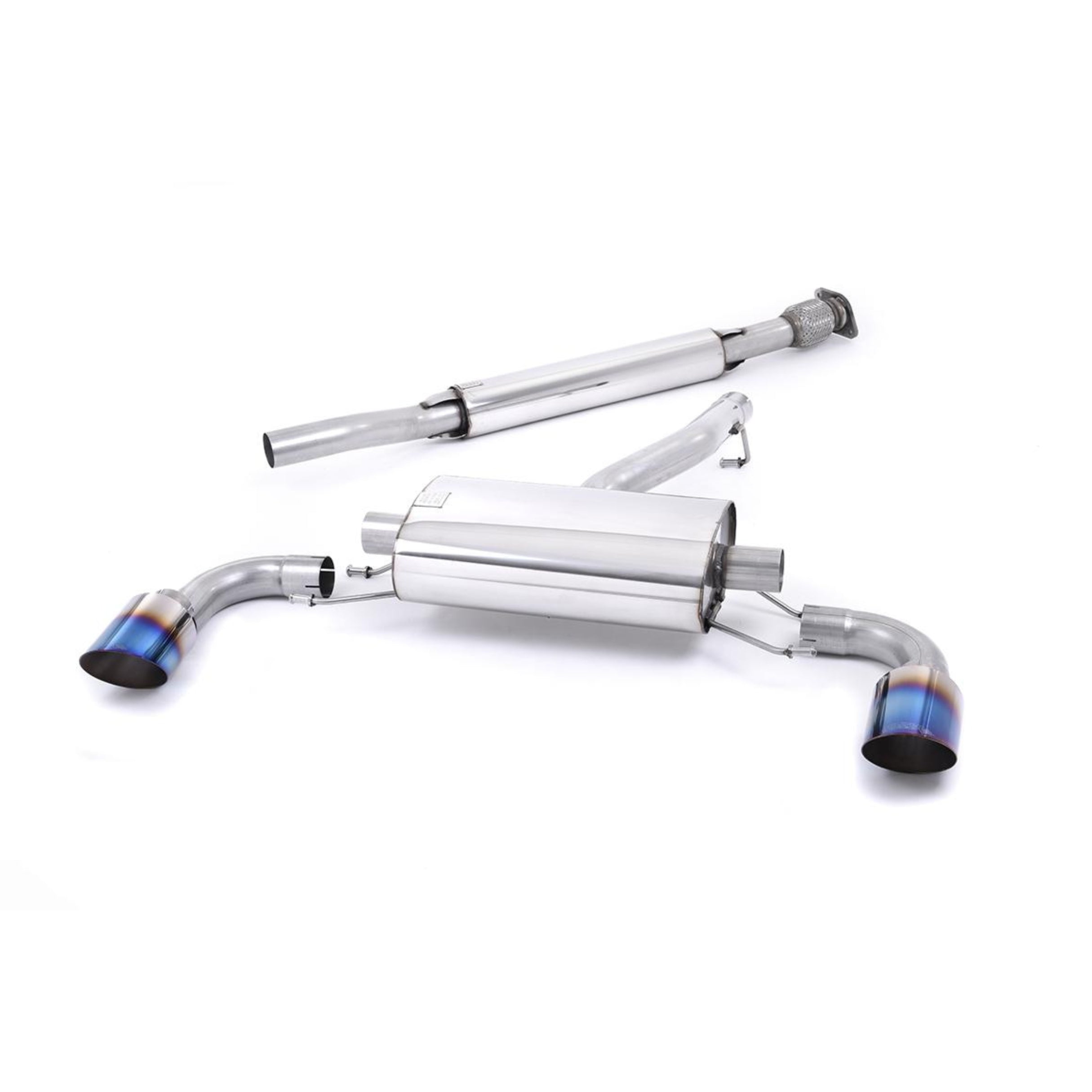 MILLTEK SPORT SECONDARY CAT-BACK EXHAUST SYSTEM - TOYOTA GR86