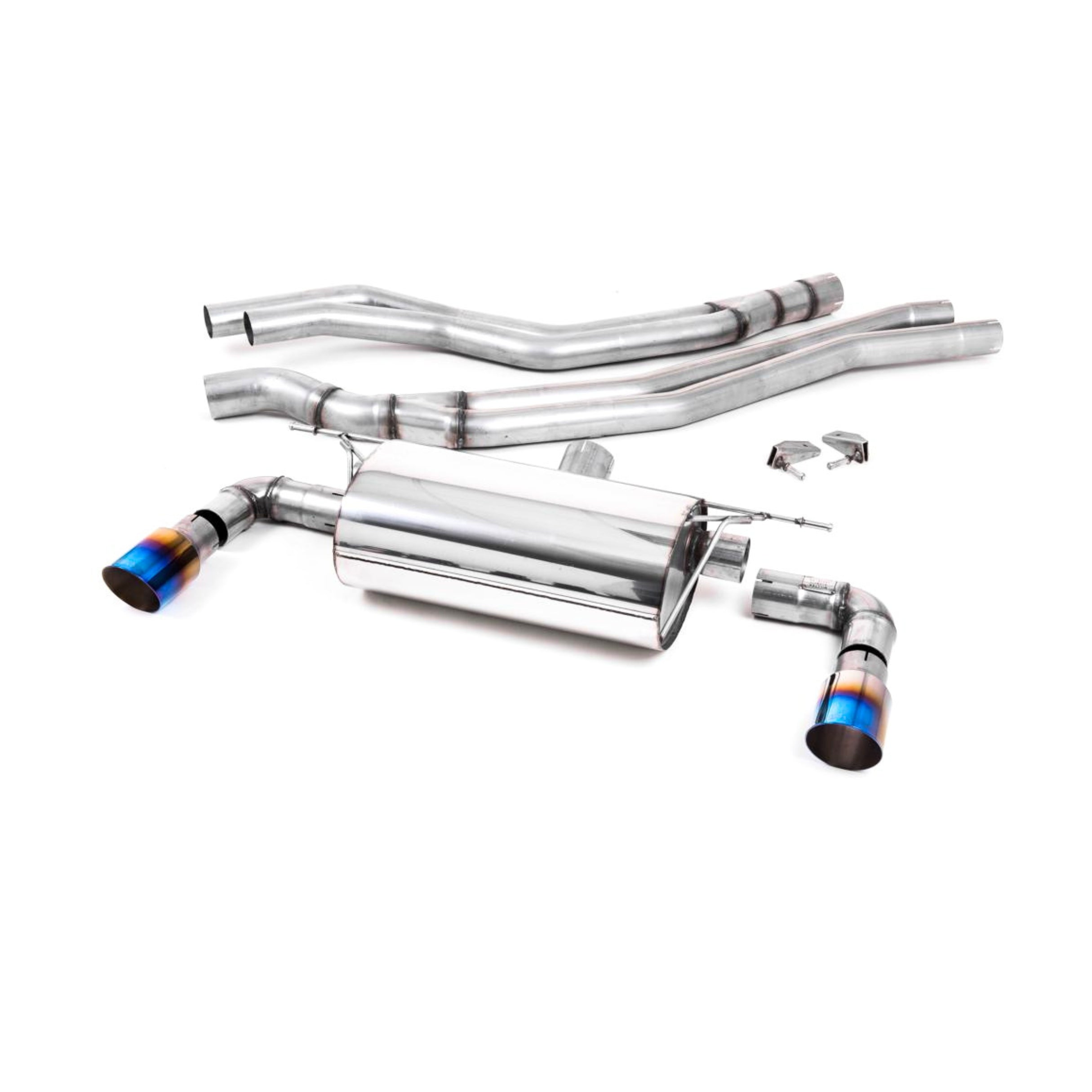 MILLTEK SPORT GPF BACK EXHAUST SYSTEM BMW M140I F20 NON GPF milltek-sport-gpf-back-exhaust-system-bmw-m140i-f20-non-gpf