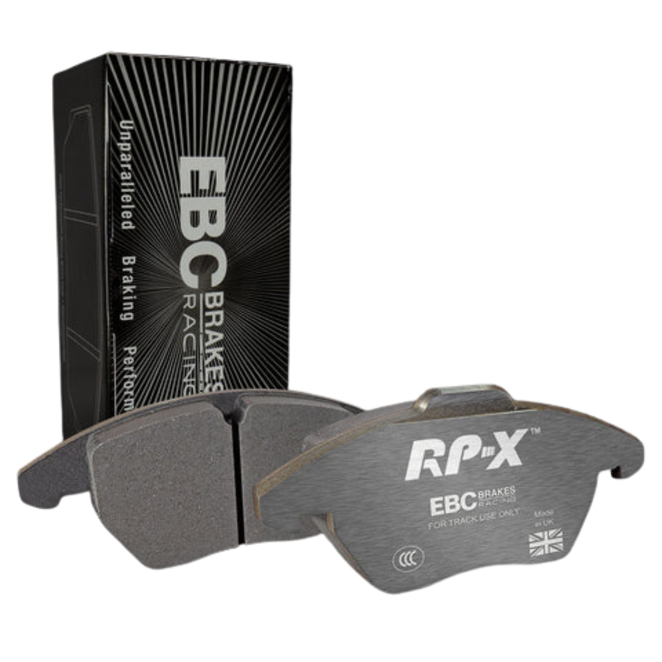EBC BRAKES RACING RP-X TRACK AND RACE FRONT BRAKE PADS FOR MK5 TOYOTA GR SUPRA (DP82302RPX)
