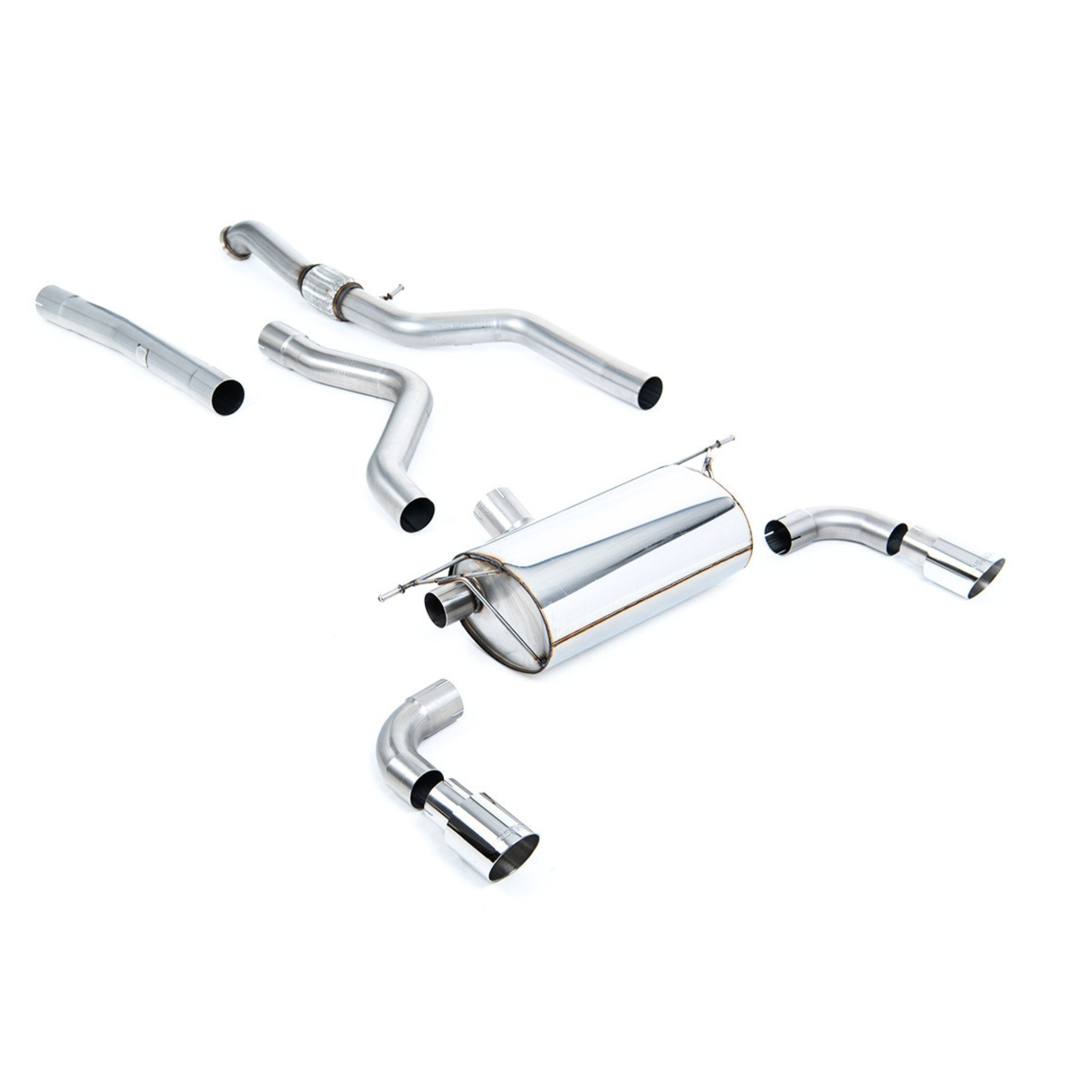 MILLTEK SPORT CAT-BACK EXHAUST SYSTEM - BMW M135I F20