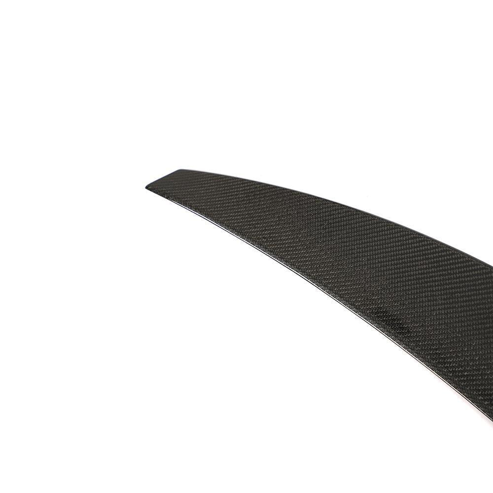 AUDI A4 (S - LINE)/S4 B9/B9.5 SALOON CARBON FIBER REAR SPOILER LIP (2017+) - AutoTailor