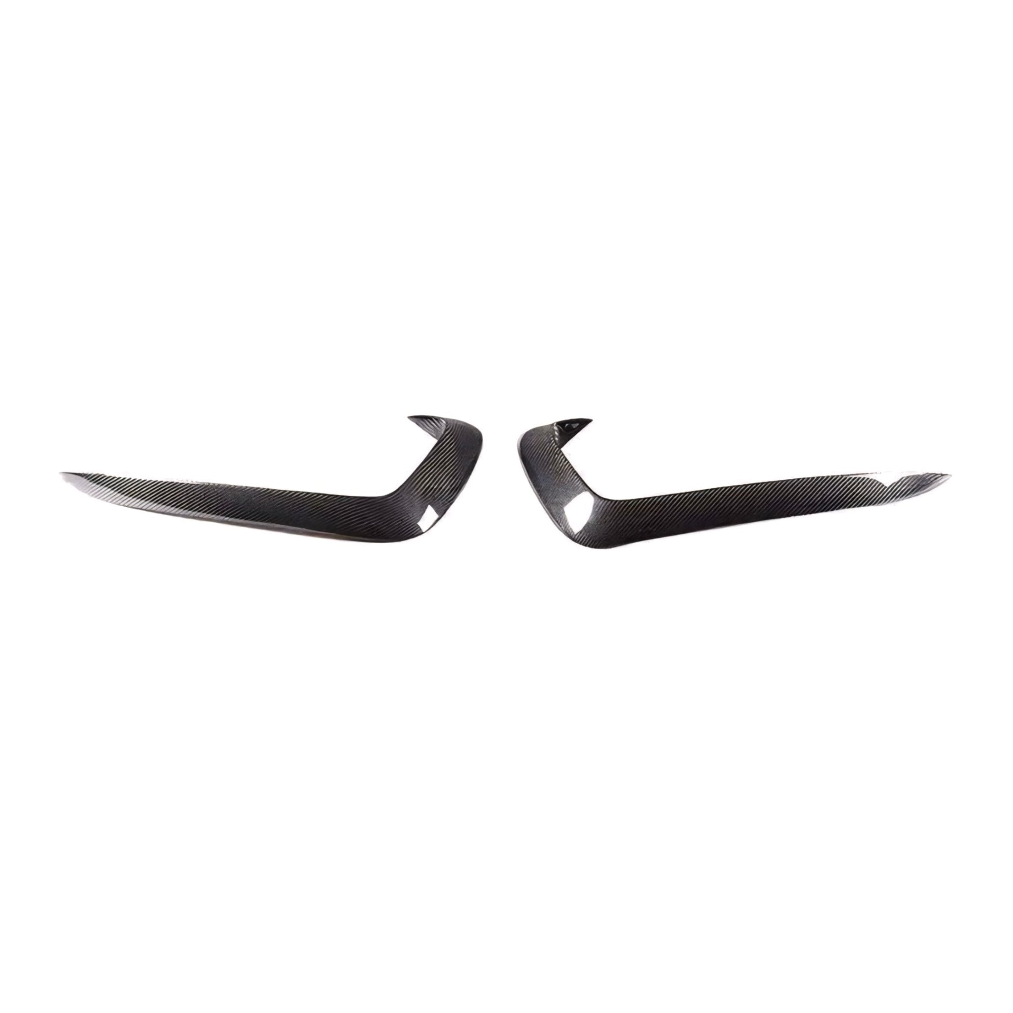 AUDI A5 (S - LINE)/S5 CARBON FIBER FRONT BUMPER FOGLIGHT TRIM COVERS (2013 - 2016) - AutoTailor