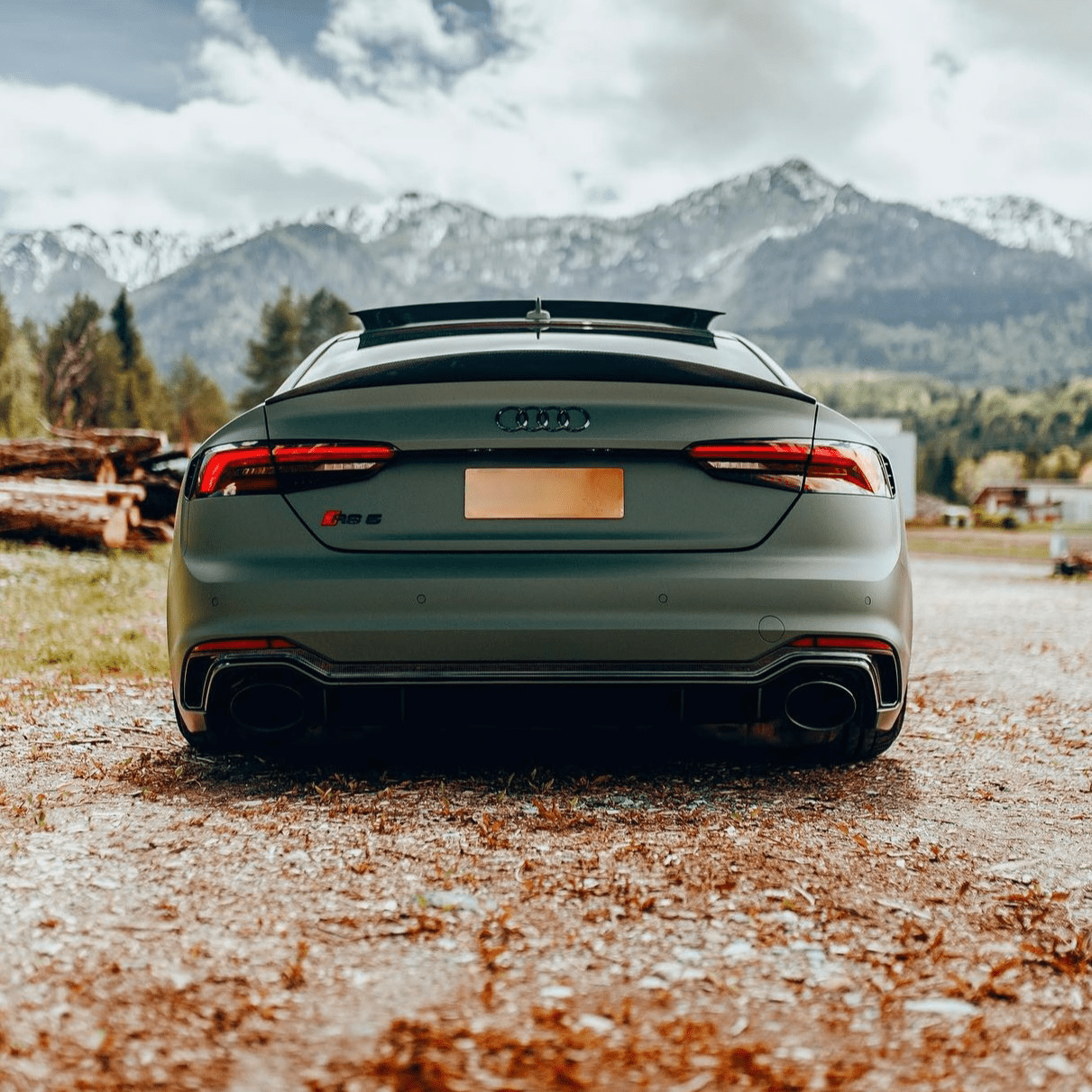 AUDI A5 (S - LINE)/S5/RS5 B9/B9.5 CARBON FIBER REAR SPOILER LIP (2017 - 2024) - AutoTailor