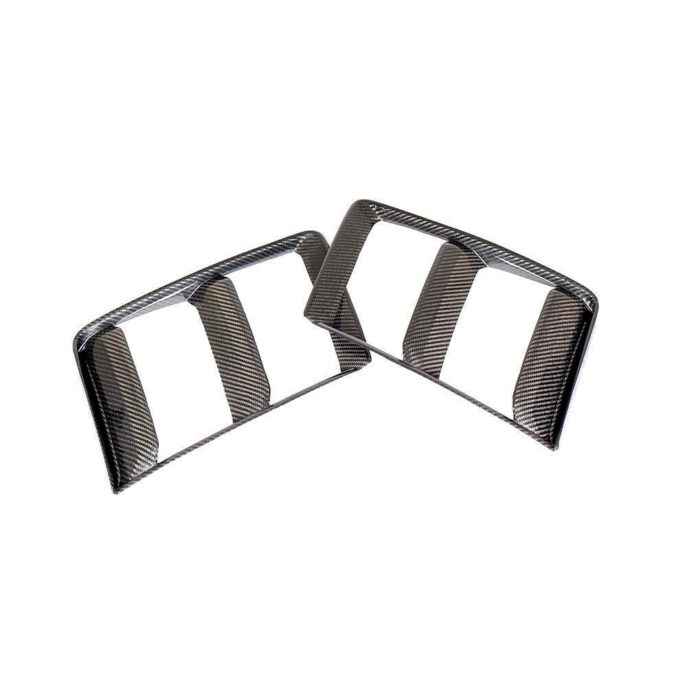 AUDI R8 V10 GEN 2 PRE - PREG CARBON FIBER FRONT SIDE GRILLE TRIMS (2015 - 2019) - AutoTailor