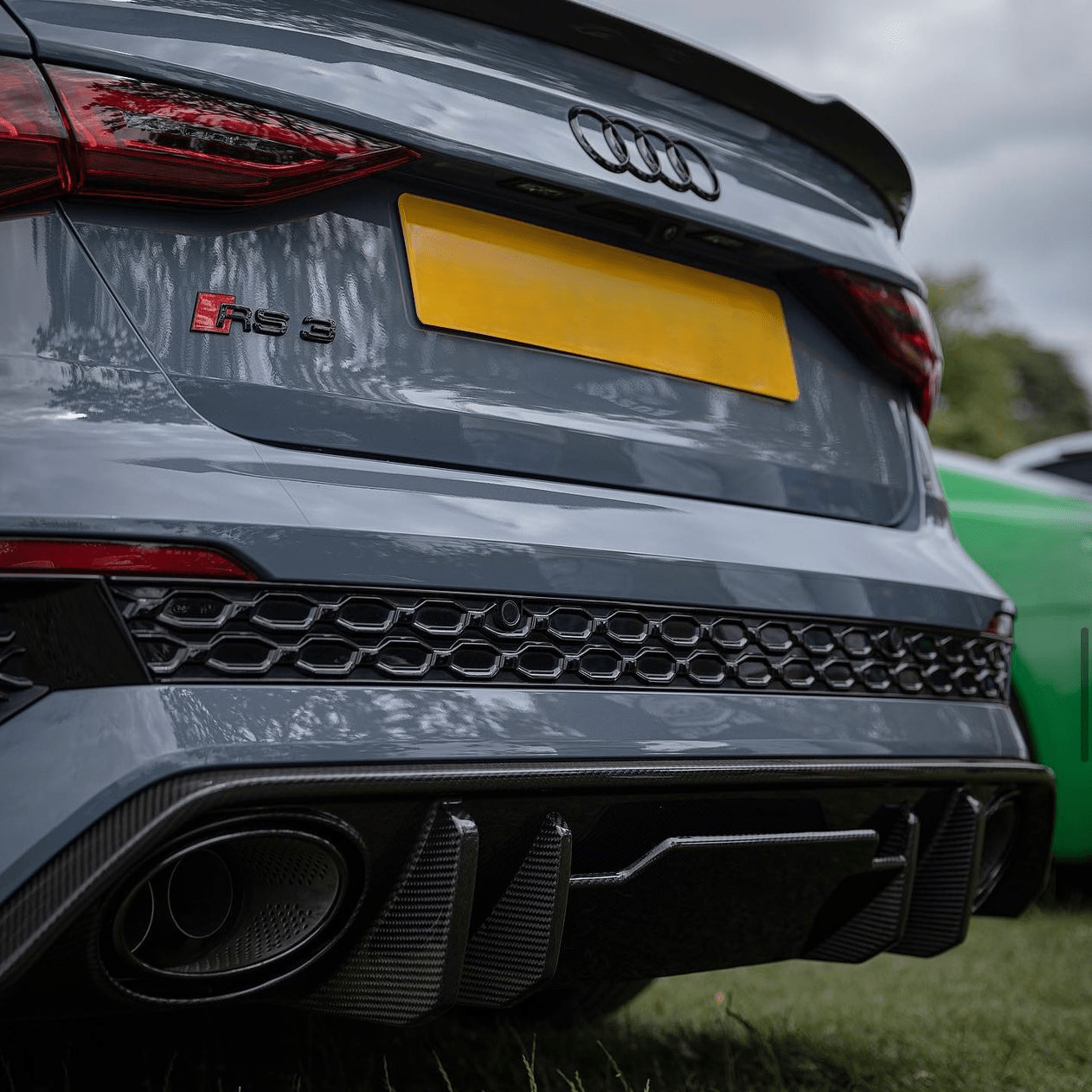 AUDI RS3 8Y SALOON PRE - PREG CARBON FIBRE REAR DIFFUSER (2020 - 2024) - AutoTailor