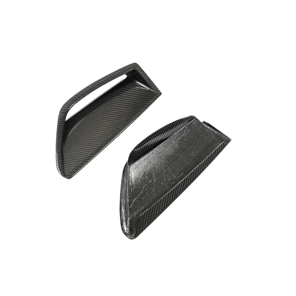 AUDI RS7 C8 PRE - PREG CARBON FIBER FRONT BUMPER AIR VENT TRIMS (2019 - 2021) - AutoTailor