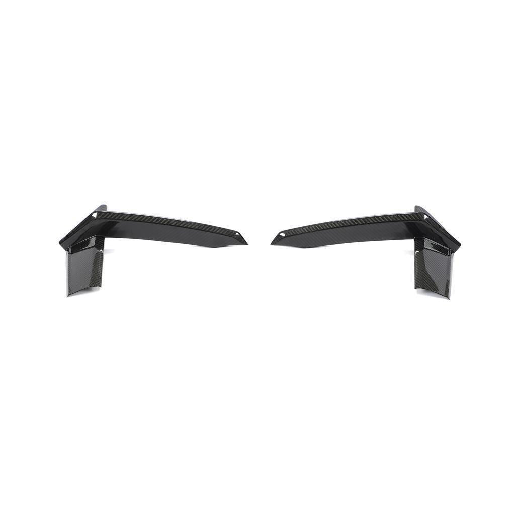 AUDI RS7 C8 PRE - PREG CARBON FIBER FRONT BUMPER AIR VENT TRIMS (2020 - 2022) - AutoTailor