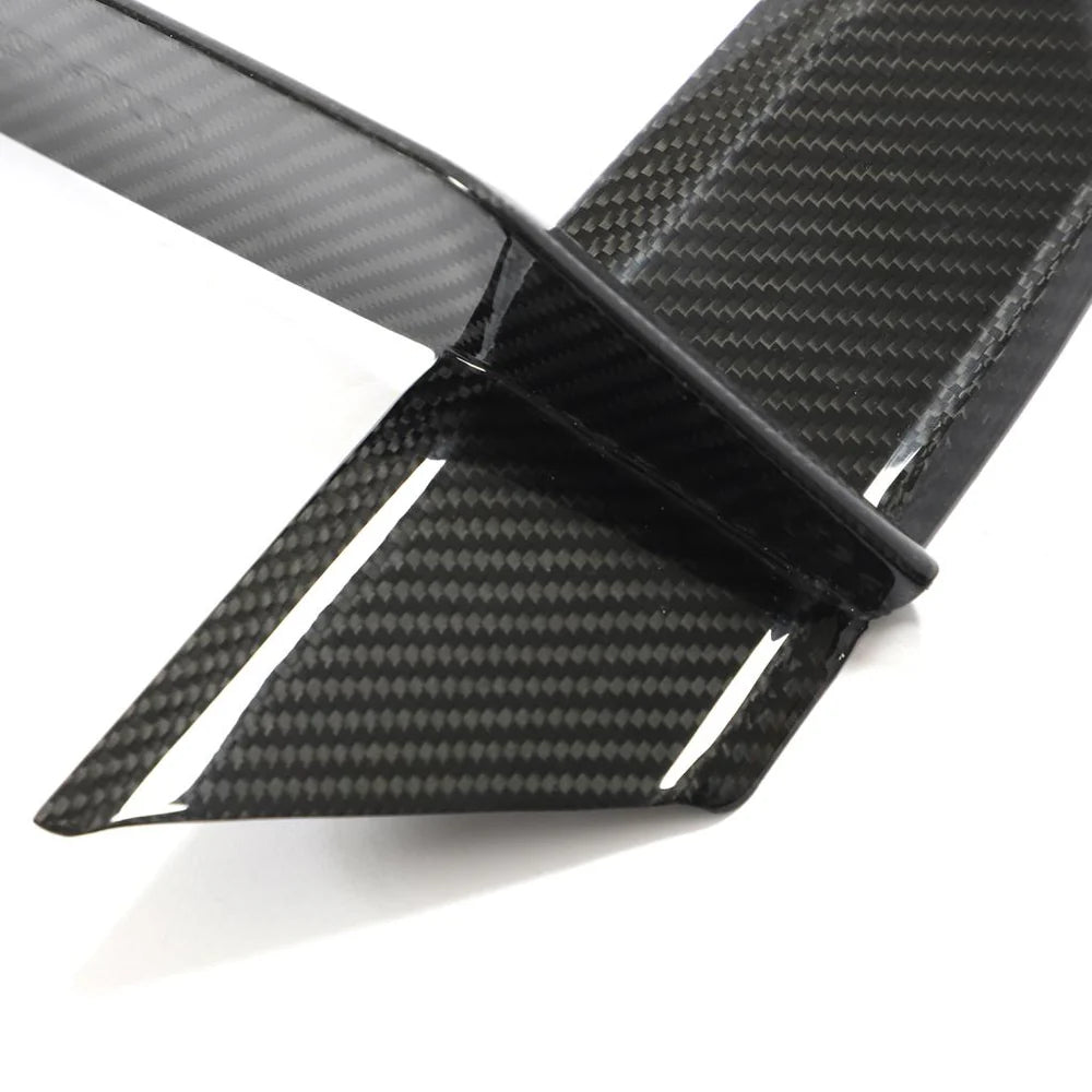 AUDI RS7 C8 PRE - PREG CARBON FIBER FRONT BUMPER AIR VENT TRIMS (2020 - 2022) - AutoTailor