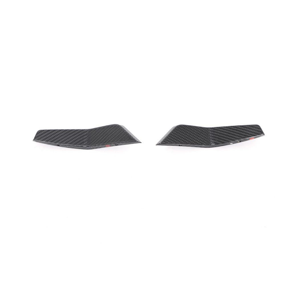 AUDI RS7 C8 PRE - PREG CARBON FIBER FRONT BUMPER CANARDS (2020 - 2022) - AutoTailor