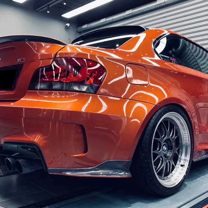 BMW 1M E82 CARBON FIBER REAR SPATS (2011 - 2012) - AutoTailor