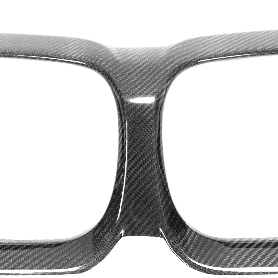 BMW 3 SERIES G20 G21 CARBON FIBER FRONT GRILLE TRIM (2019 - 2022) - AutoTailor