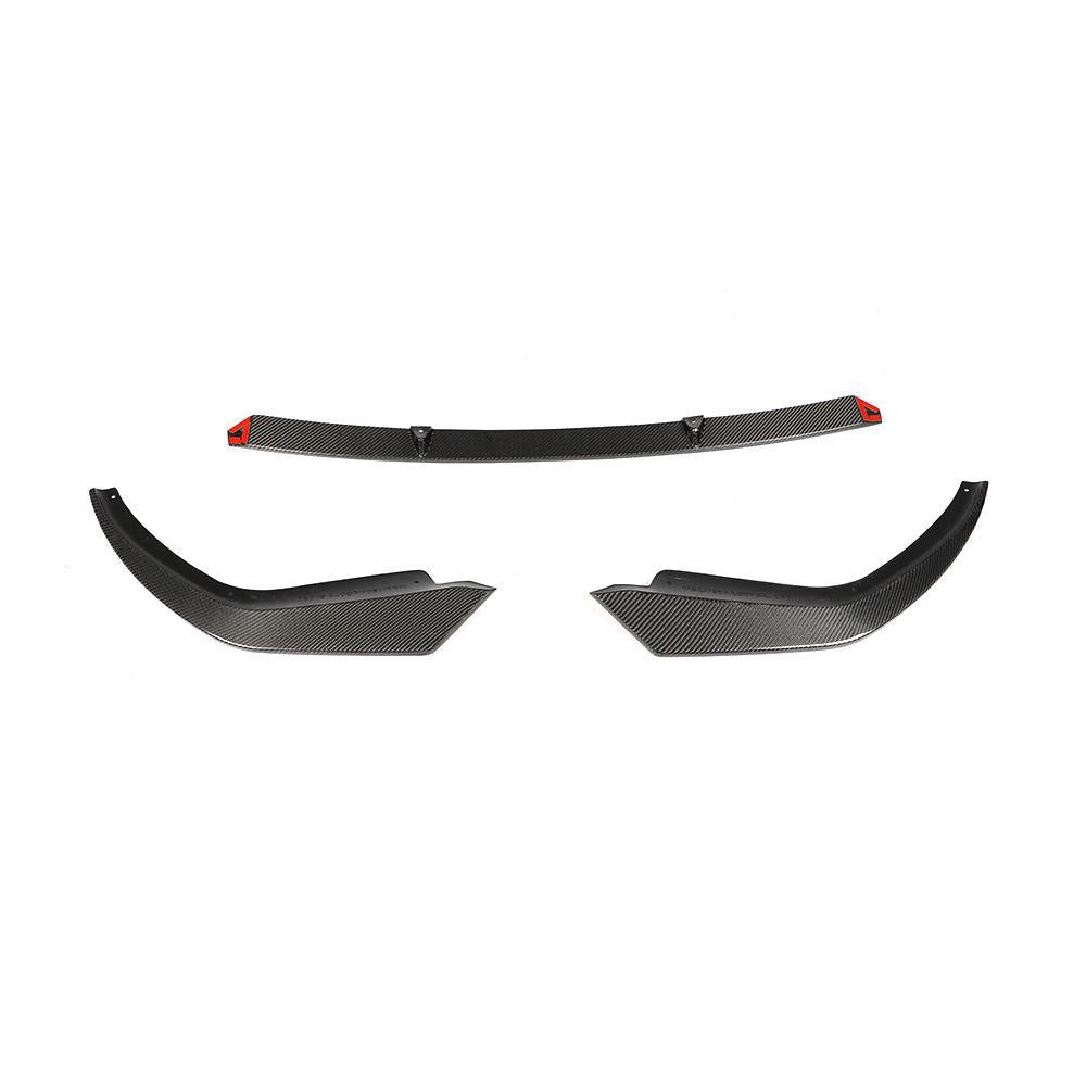 BMW 3 SERIES G20 G21 (M SPORT) CARBON FIBER FRONT SPLITTER (2019 - 2022) - AutoTailor
