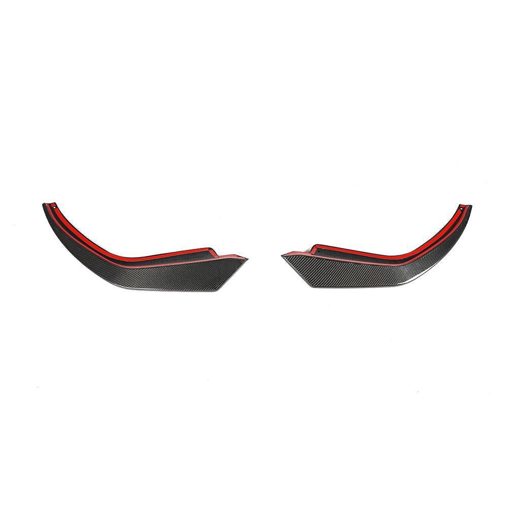 BMW 3 SERIES G20 G21 (M SPORT) CARBON FIBER FRONT SPLITTER (2019 - 2022) - AutoTailor