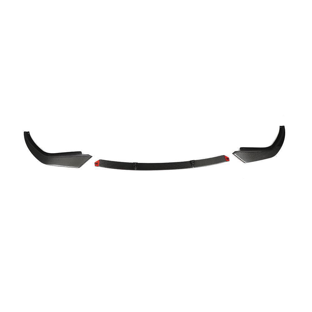 BMW 3 SERIES G20 G21 (M SPORT) CARBON FIBER FRONT SPLITTER (2019 - 2022) - AutoTailor