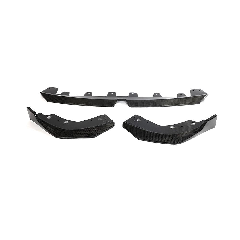 BMW 3 SERIES G20 LCI (M SPORT) CARBON FIBER FRONT SPLITTER (2022+) - AutoTailor