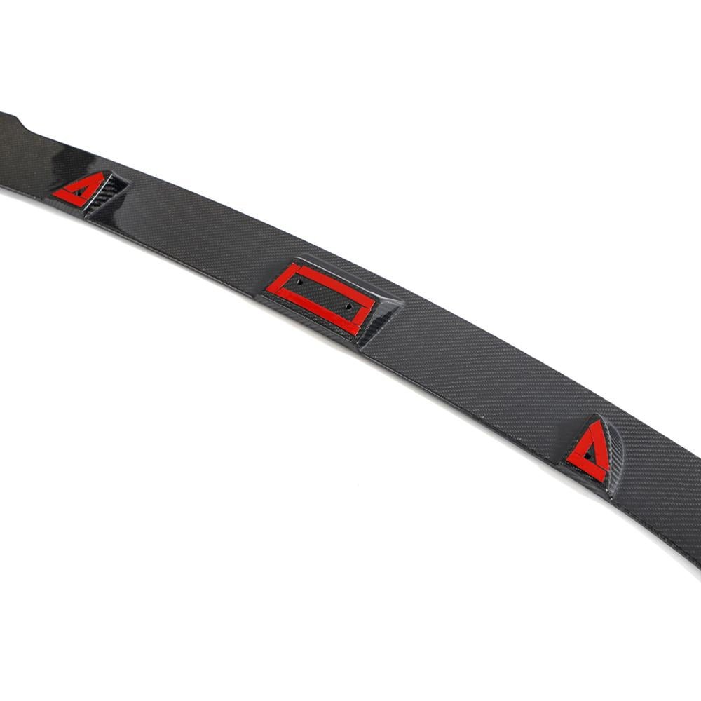 BMW 3 SERIES G20 LCI (M SPORT) CARBON FIBER FRONT SPLITTER (2022+) - AutoTailor