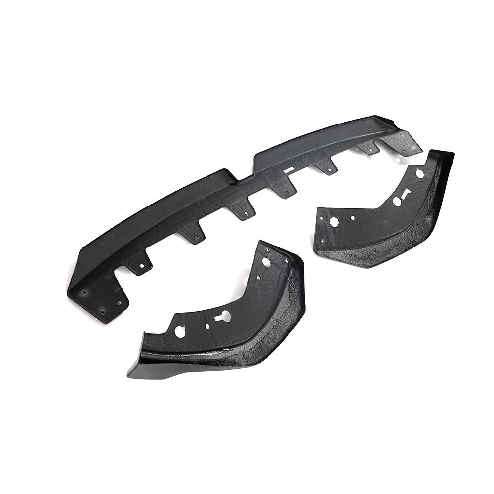 BMW 3 SERIES G20 LCI (M SPORT) CARBON FIBER FRONT SPLITTER (2022+) - AutoTailor