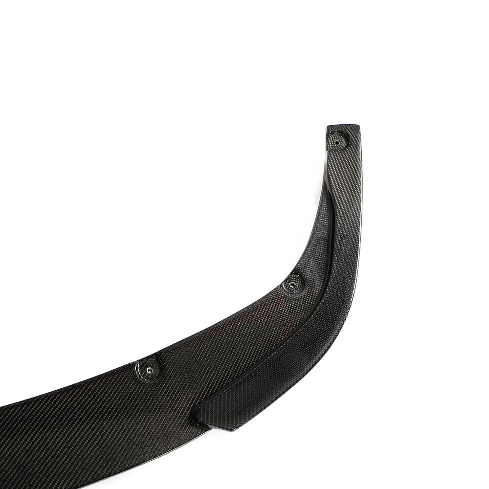 BMW 3 SERIES G20 LCI (M SPORT) CARBON FIBER FRONT SPLITTER (2022+) - AutoTailor
