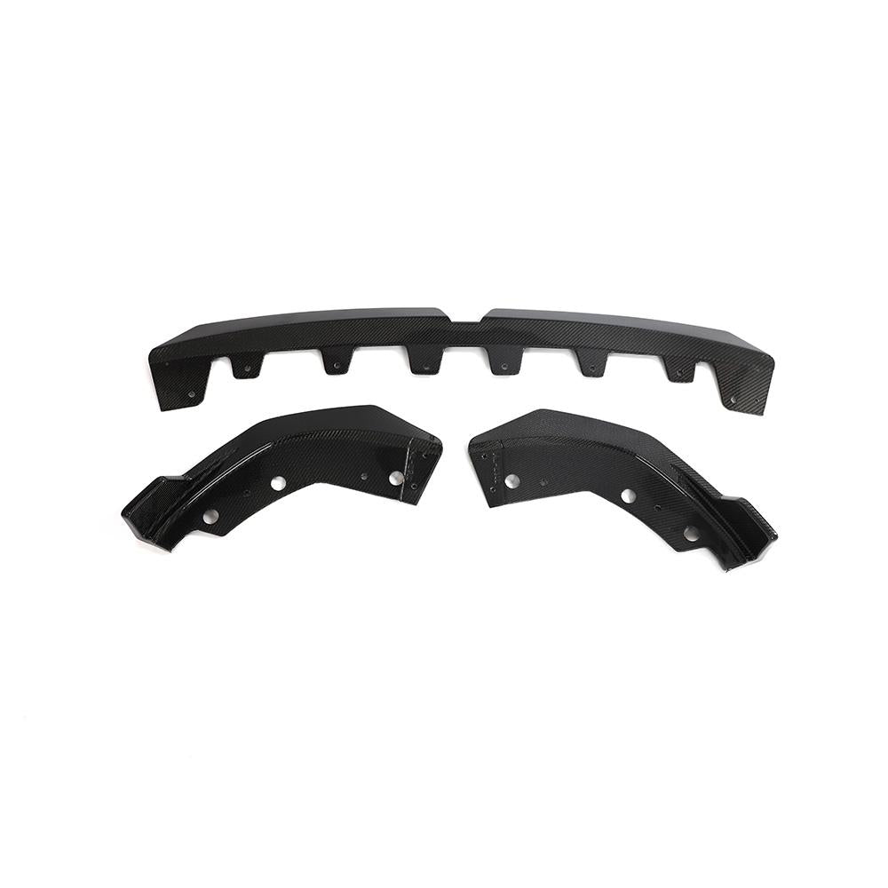 BMW 3 SERIES G20 LCI (M SPORT) CARBON FIBER FRONT SPLITTER (2022+) - AutoTailor
