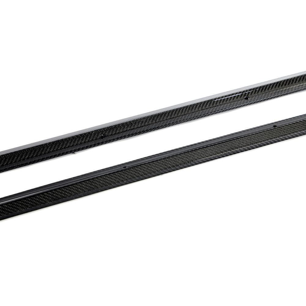 BMW 3 SERIES G20 LCI (M SPORT) CARBON FIBER SIDE SKIRTS (2022+) - AutoTailor