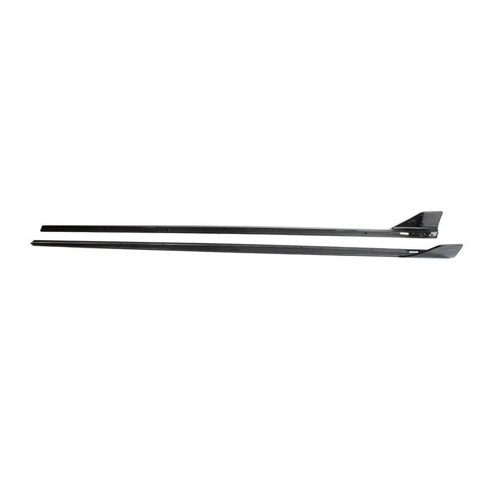 BMW 3 SERIES G20 LCI (M SPORT) CARBON FIBER SIDE SKIRTS (2022+) - AutoTailor