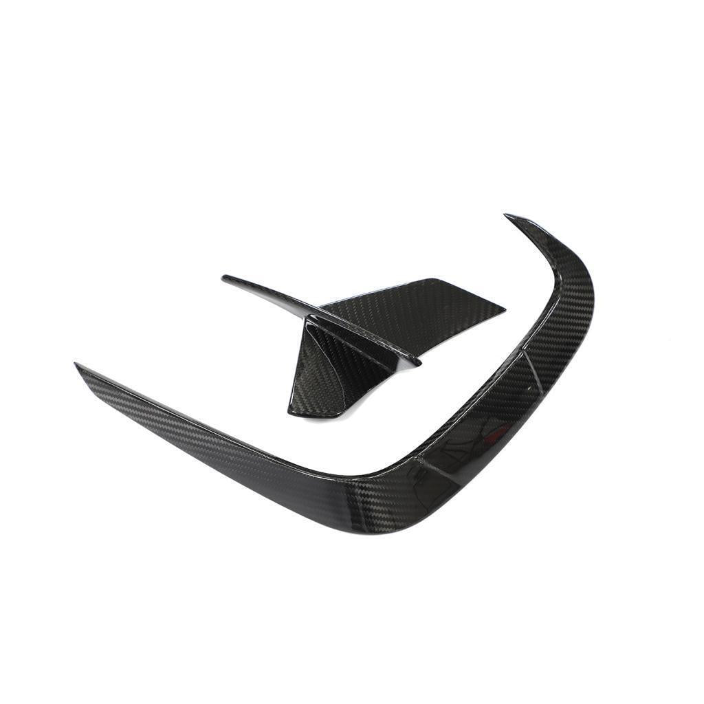 BMW 8 SERIES G14/G15/G16 (M SPORT) PRE - PREG CARBON FIBER REAR BUMPER TRIM (2018+) - AutoTailor