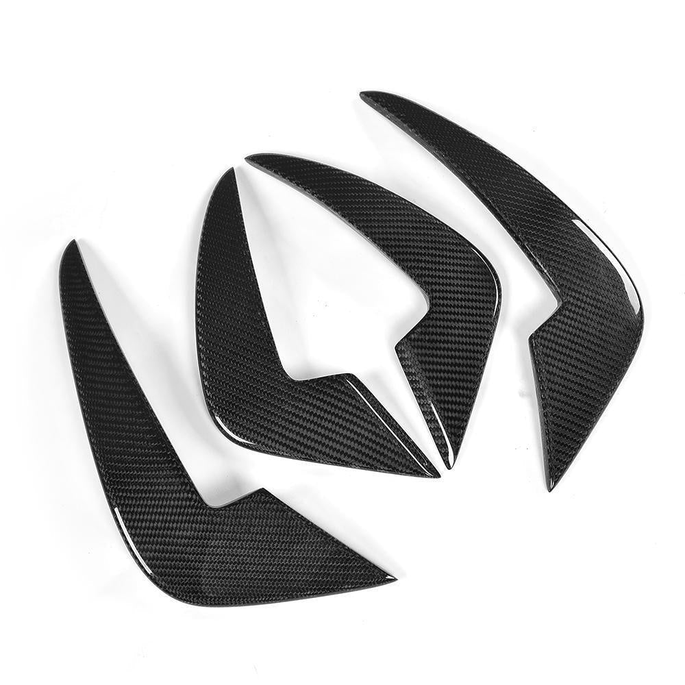 BMW M2 F87 CARBON FIBER FRONT BUMPER CANARDS (2016 - 2018) - AutoTailor
