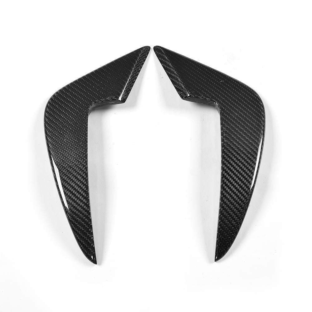 BMW M2 F87 CARBON FIBER FRONT BUMPER CANARDS (2016 - 2018) - AutoTailor