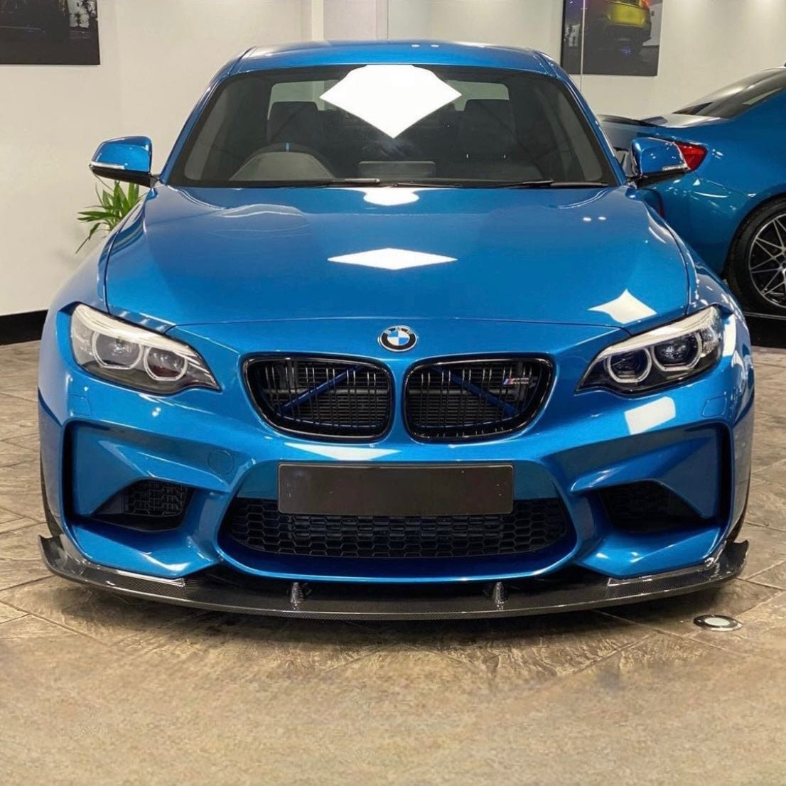 BMW M2 F87 CARBON FIBER FRONT SPLITTER (2016 - 2018) - AutoTailor