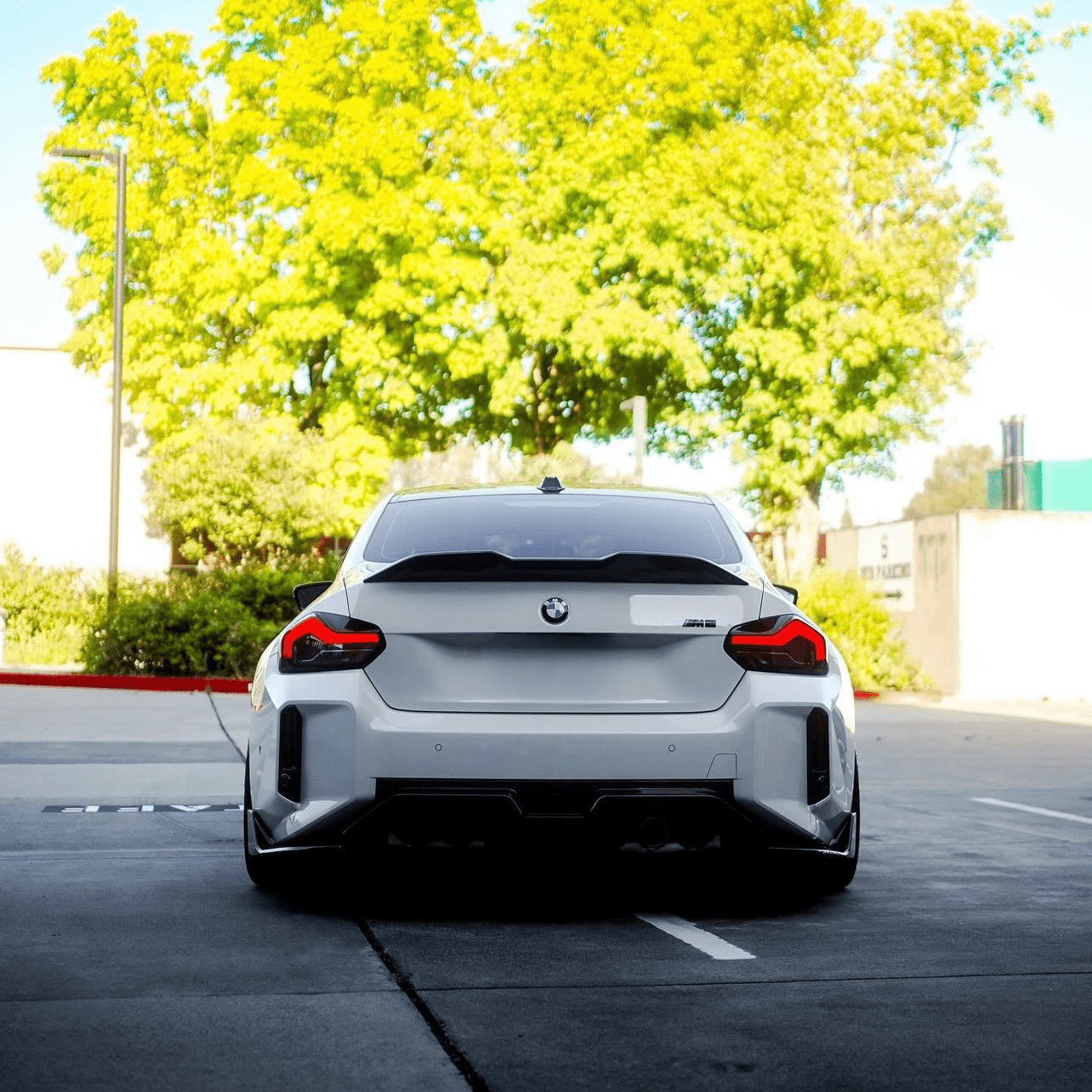 BMW M2 G87 / 2 SERIES G42 PRE - PREG CARBON FIBER REAR SPOILER LIP (2022+) - AutoTailor