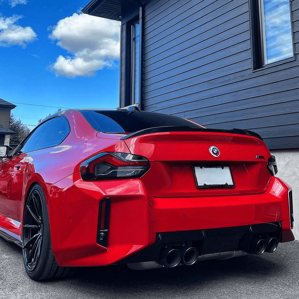 BMW M2 G87 / 2 SERIES G42 PRE - PREG CARBON FIBER SPOILER LIP (2022+) - AutoTailor