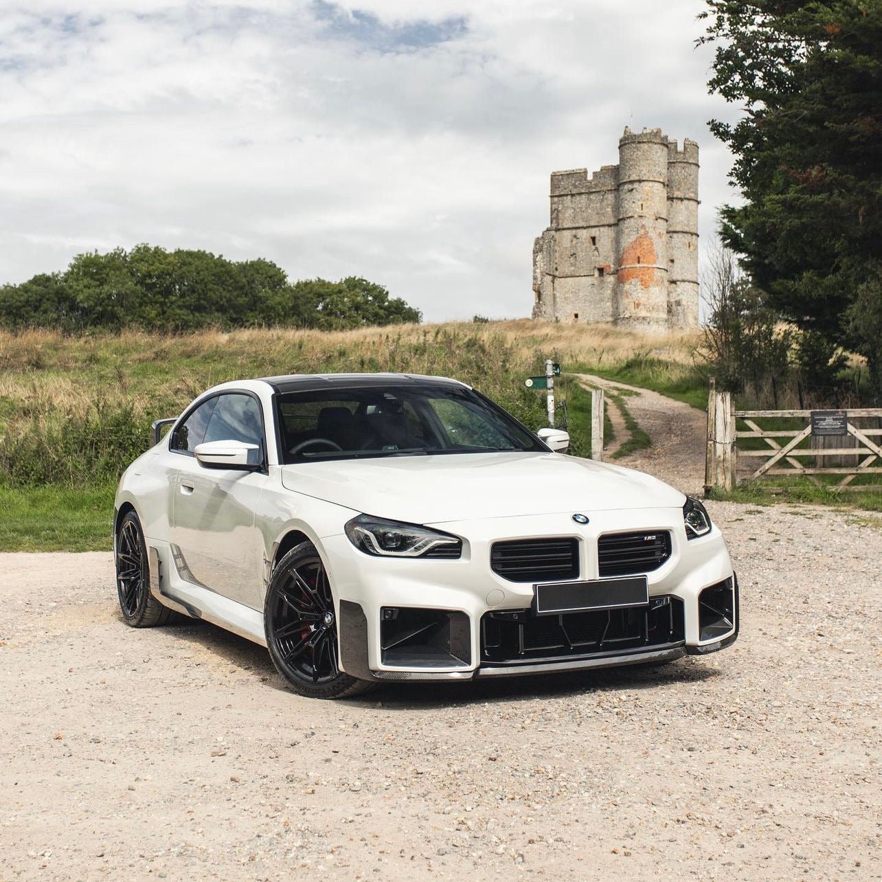 BMW M2 G87 PRE - PREG CARBON FIBER M PERFORMANCE FRONT SPLITTER (2023+) - AutoTailor