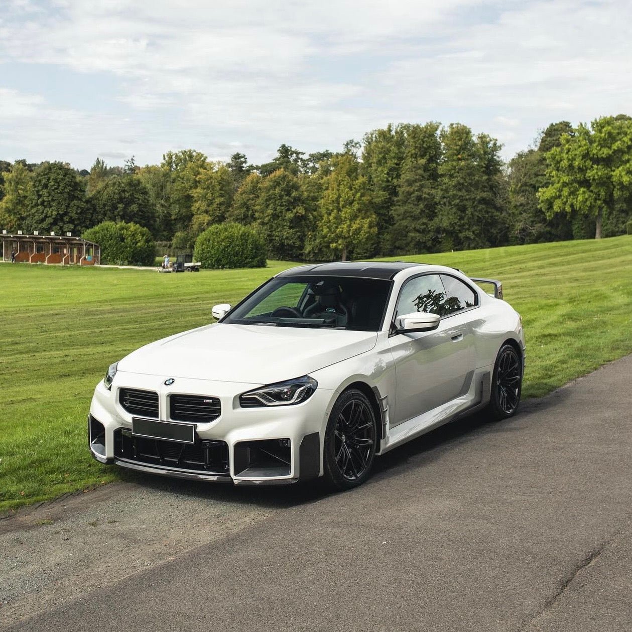 BMW M2 G87 PRE - PREG CARBON FIBER M PERFORMANCE FRONT SPLITTER (2023+) - AutoTailor