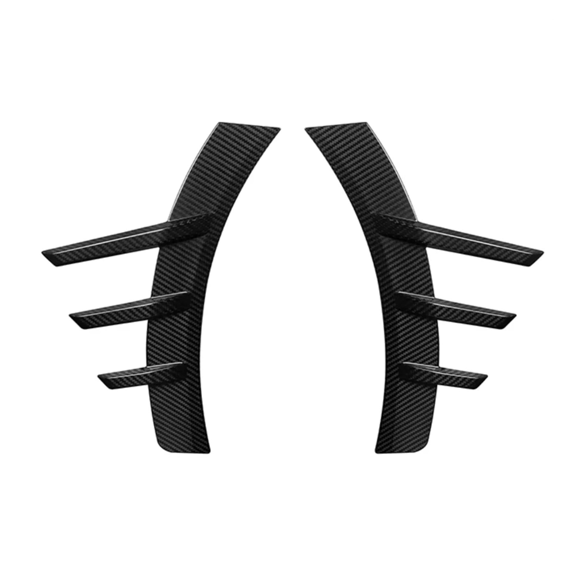 BMW M2 G87 PRE - PREG CARBON FIBER REAR SIDE FENDER TRIM (2023+) - AutoTailor