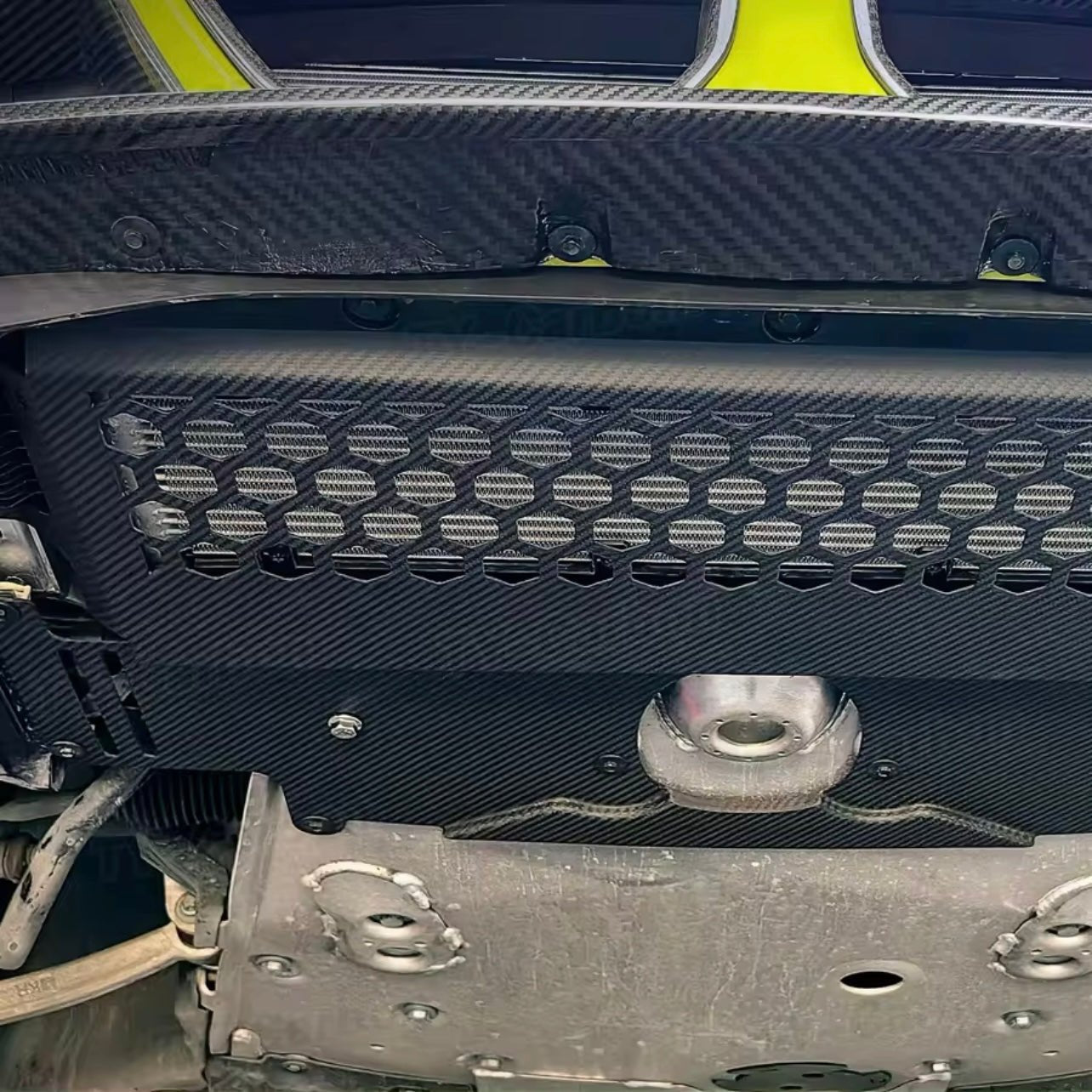 BMW M2 G87 PRE - PREG CARBON FIBER SKID PLATE (2023+) - AutoTailor