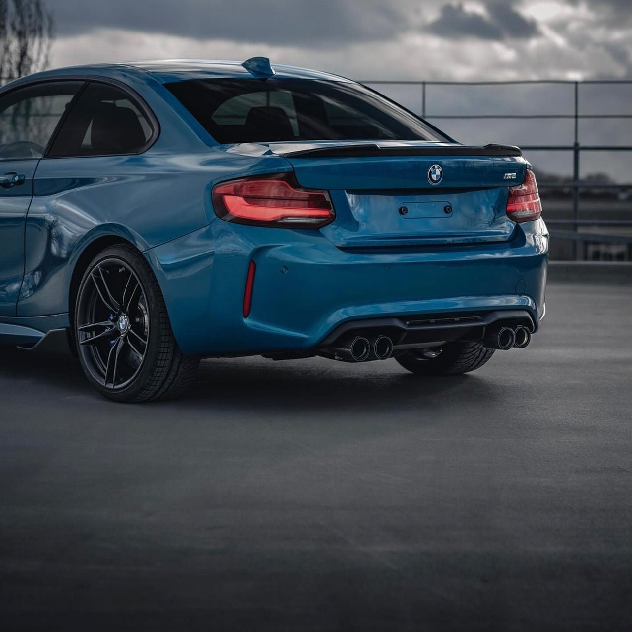BMW M2 / M2C F87 / 2 SERIES F22 PRE - PREG CARBON FIBER REAR SPOILER LIP (2014 - 2021) - AutoTailor