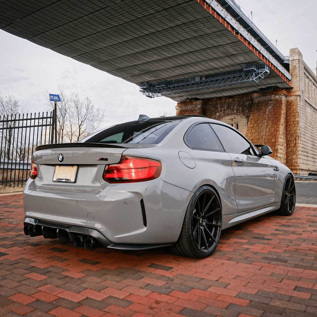BMW M2 / M2C F87 CARBON FIBER REAR DIFFUSER (2016 - 2021) - AutoTailor