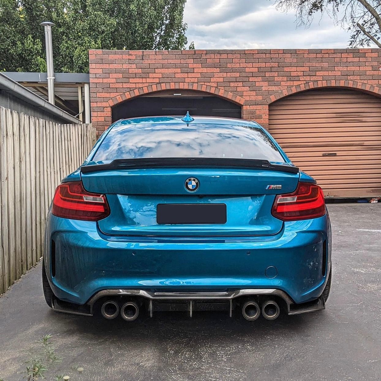 BMW M2 / M2C F87 PRE - PREG CARBON FIBER REAR DIFFUSER (2016 - 2021) - AutoTailor