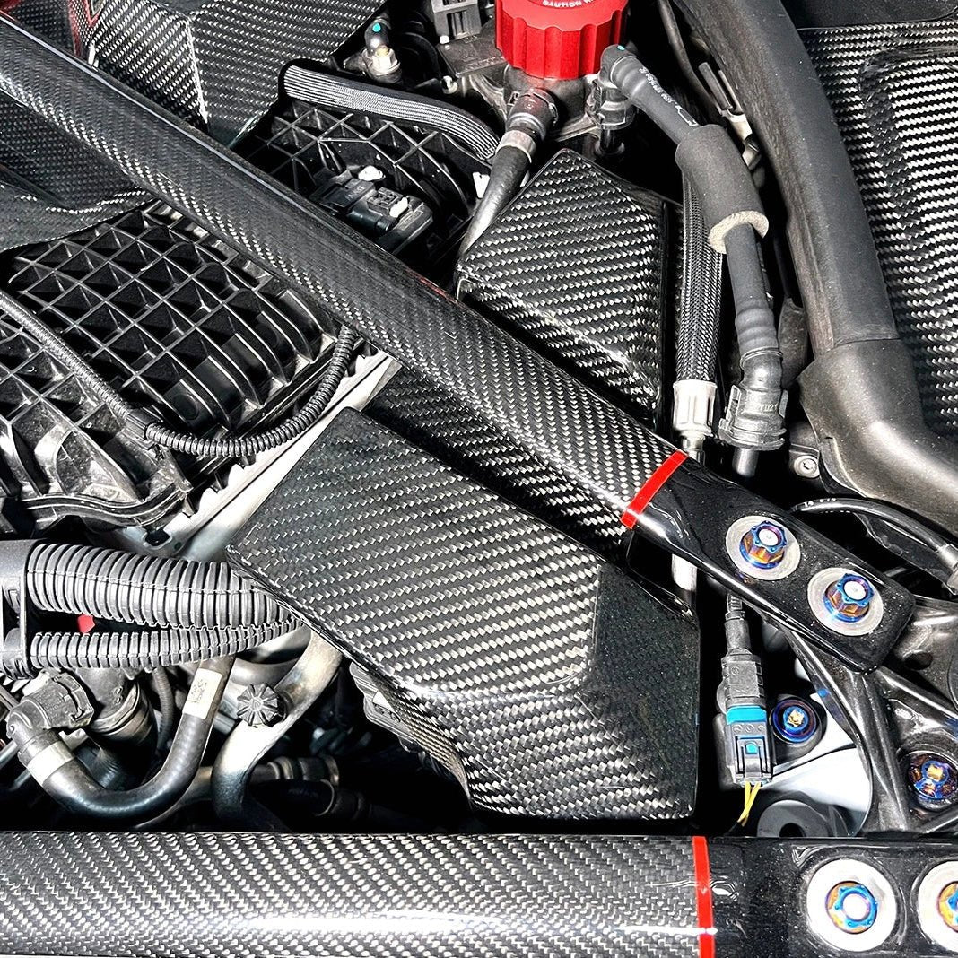 BMW M2 M3 M4 G87/G80/G81/G82/G83 PRE - PREG CARBON FIBER BATTERY COVER (2021+) - AutoTailor