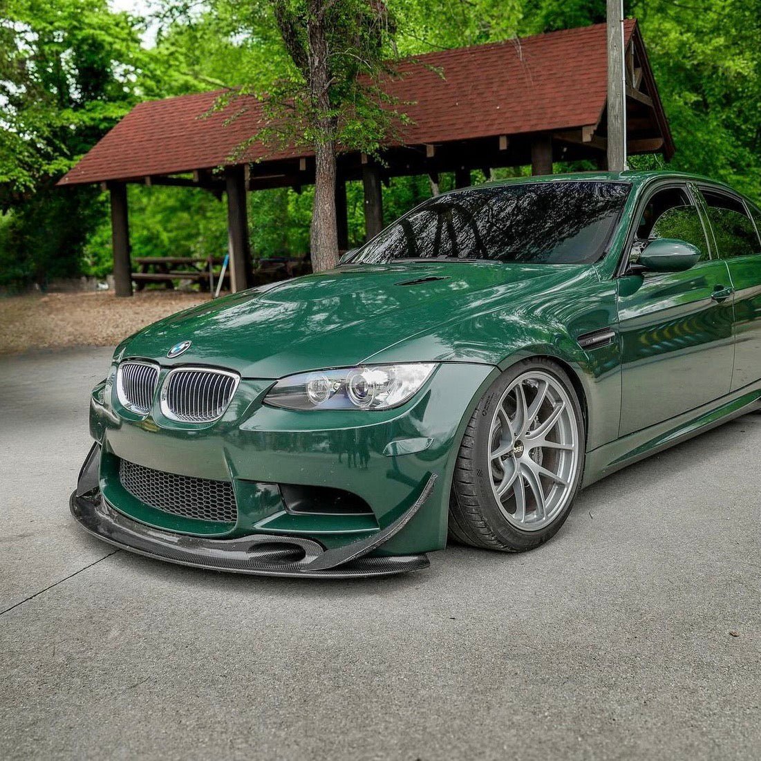 BMW M3 E90/E92/E93 CARBON FIBER FRONT CANARDS (2007 - 2013) - AutoTailor