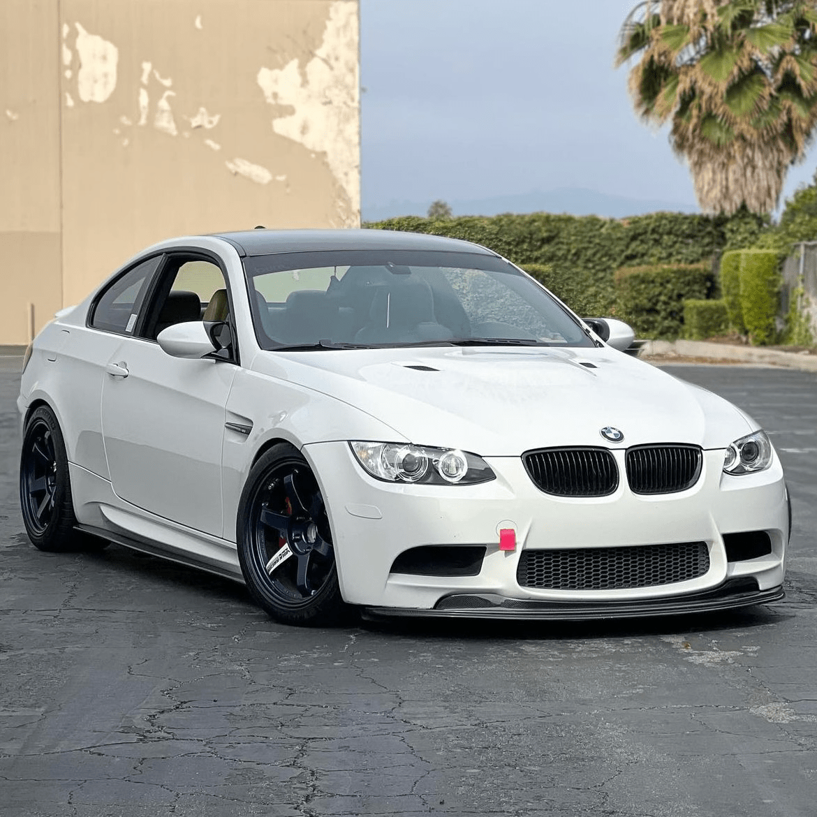 BMW M3 E90/E92/E93 CARBON FIBER FRONT SPLITTER (2007 - 2013) - AutoTailor