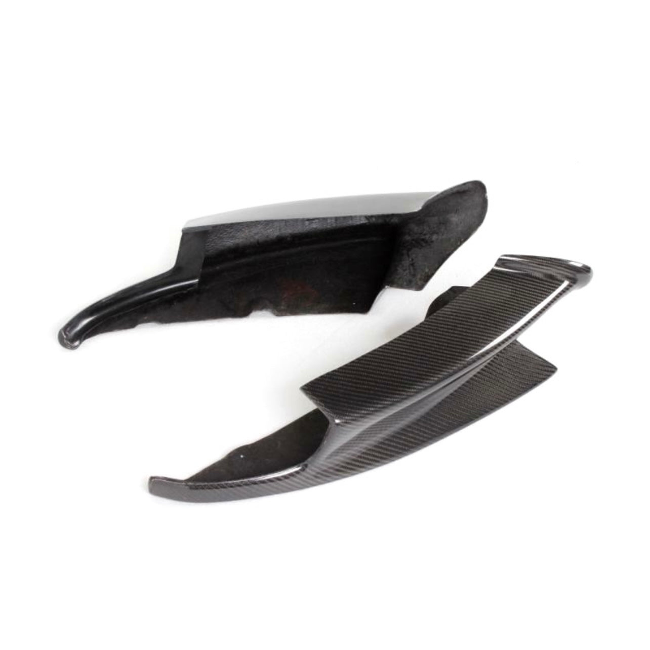 BMW M3 E90/E92/E93 CARBON FIBER FRONT SPLITTER COVERS (2007 - 2013) - AutoTailor