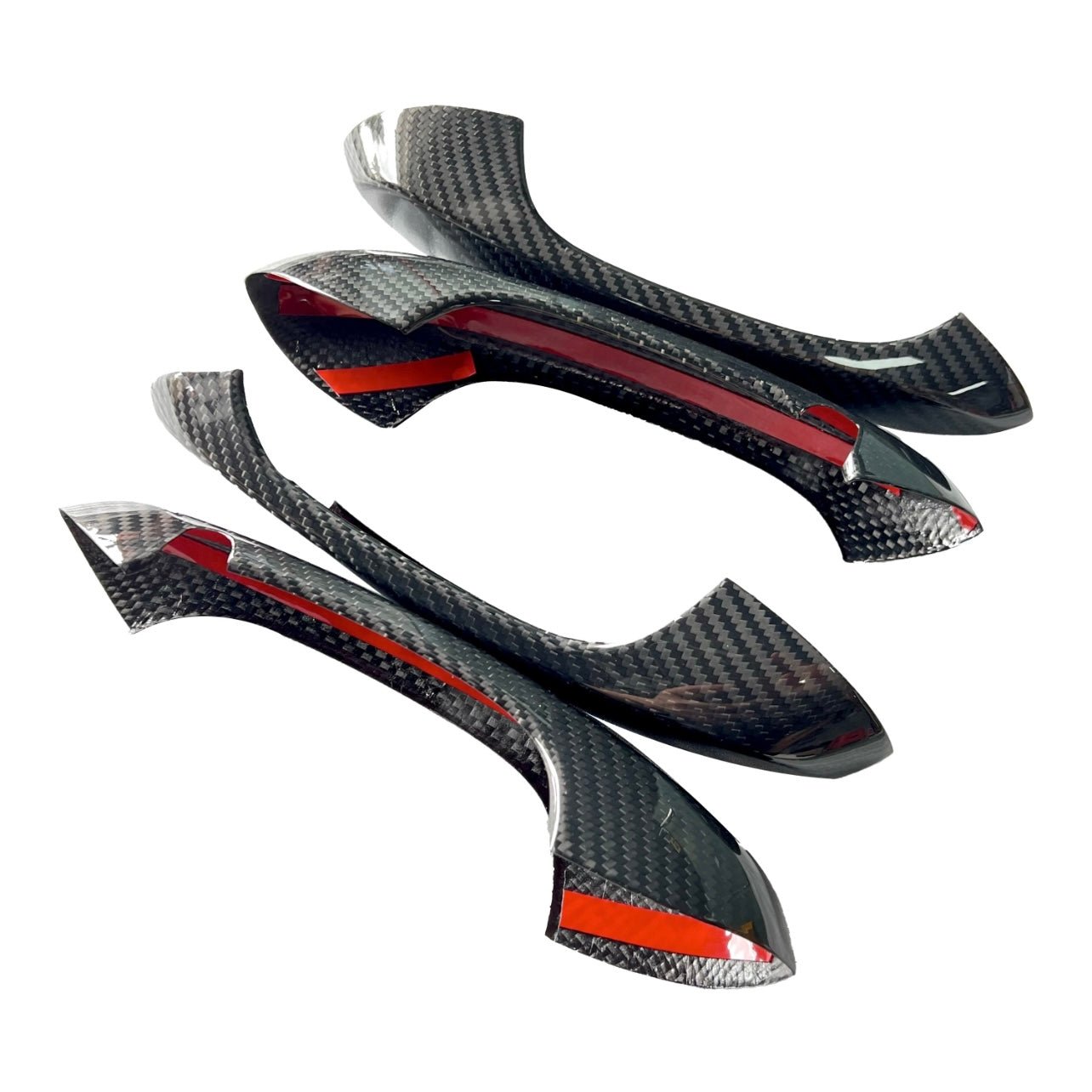 BMW M3 G80 / 3 SERIES G20 PRE - PREG CARBON FIBER DOOR HANDLE COVERS (2019+) - AutoTailor