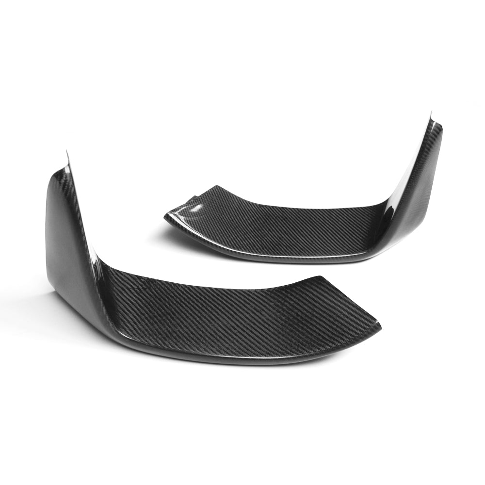 BMW M3 M4 F80/F82/83 CARBON FIBER FRONT BUMPER TRIM COVERS (2014 - 2020) - AutoTailor