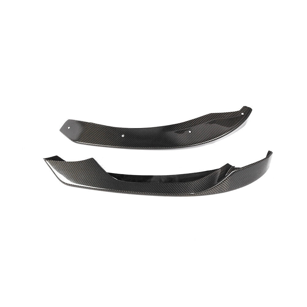 BMW M3 M4 F80/F82/F83 CARBON FIBER FRONT SIDE SPLITTERS (2014 - 2020) - AutoTailor